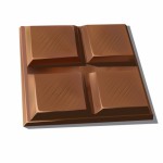 Stück Schokolade