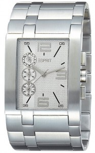 Esprit Uhr für Männer in Silber.