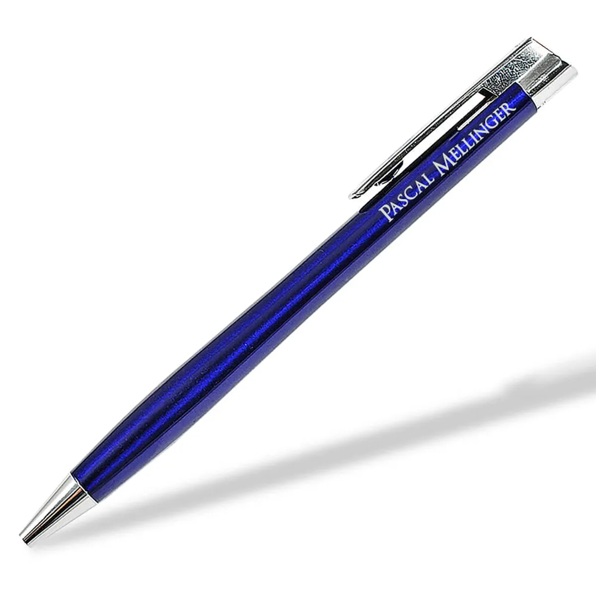 Uma Kugelschreiber Easy mit Gravur in blau