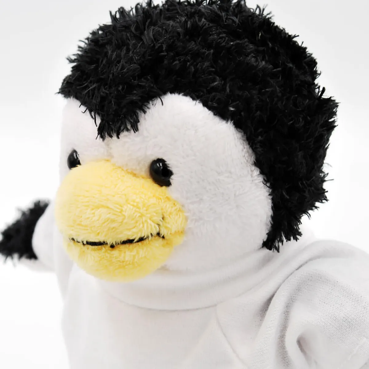 Kuscheltier Pinguin Gesicht Nahaufnahme